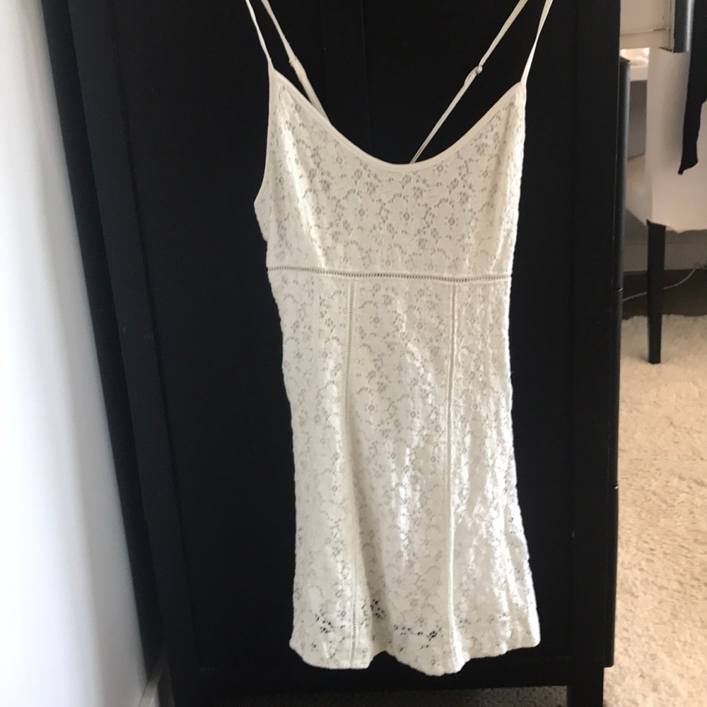Sunday Best (Aritzia) White Lace Dress